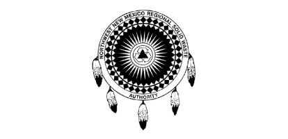 A black and white image of the seal of the new mexico regional gold rarity authority.